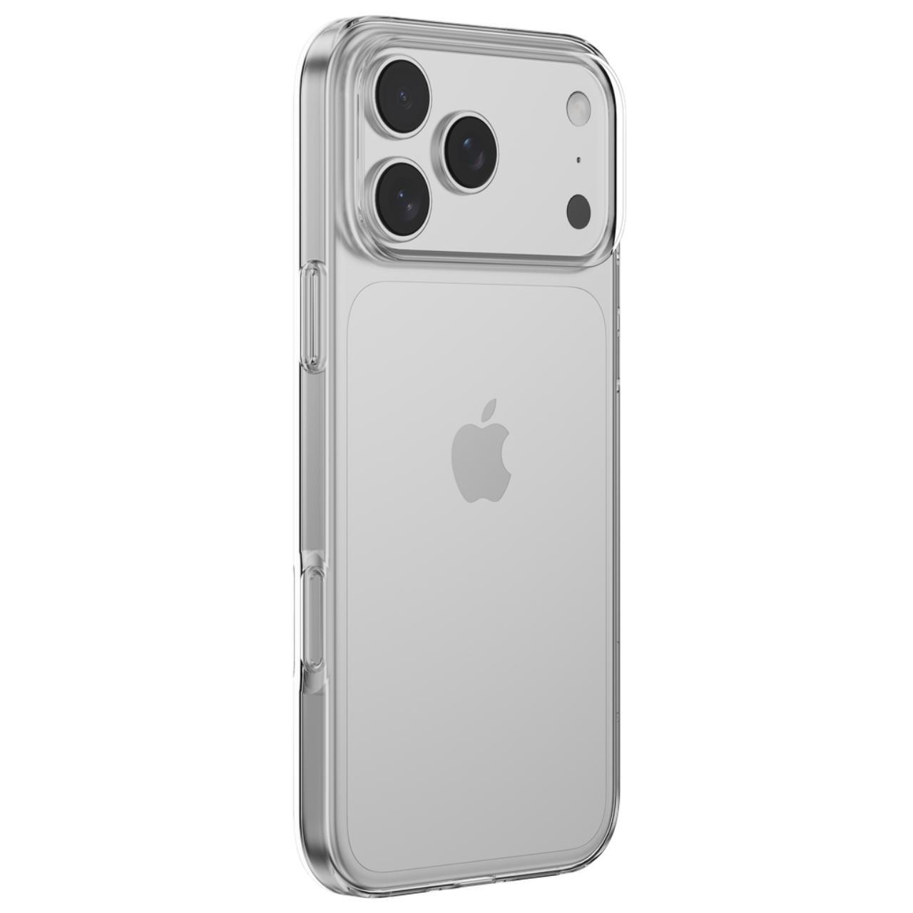 Husa Devia Silicon Naked compatibila cu iPhone 17 Pro Transparent