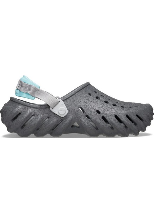 Crocs Echo Sandstorm Clog 45-46 EU - M11 US Szürke - Slate Grey/Multi Papucs