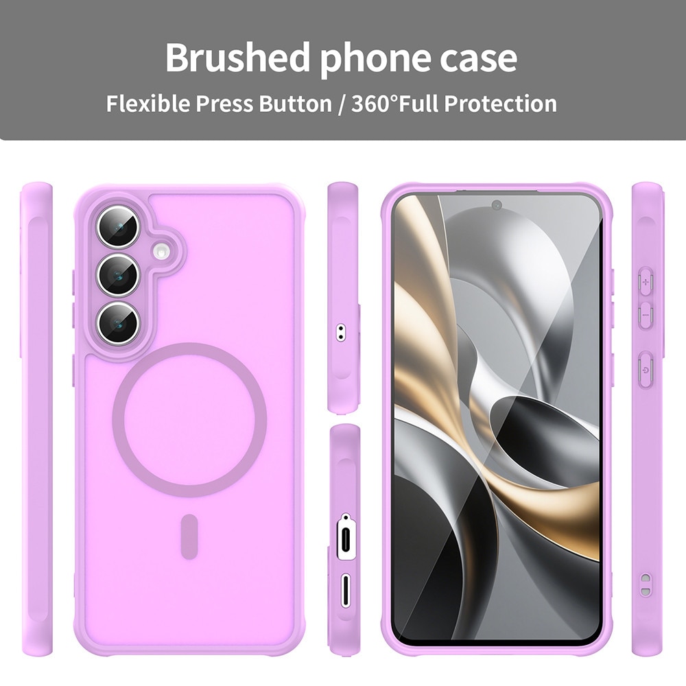 Husa pentru Samsung Galaxy S25 FE - Techsuit HaloFrost II MagSafe - Pink