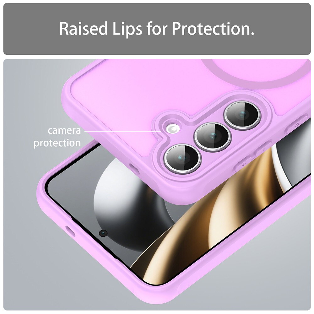 Husa pentru Samsung Galaxy S25 FE - Techsuit HaloFrost II MagSafe - Pink