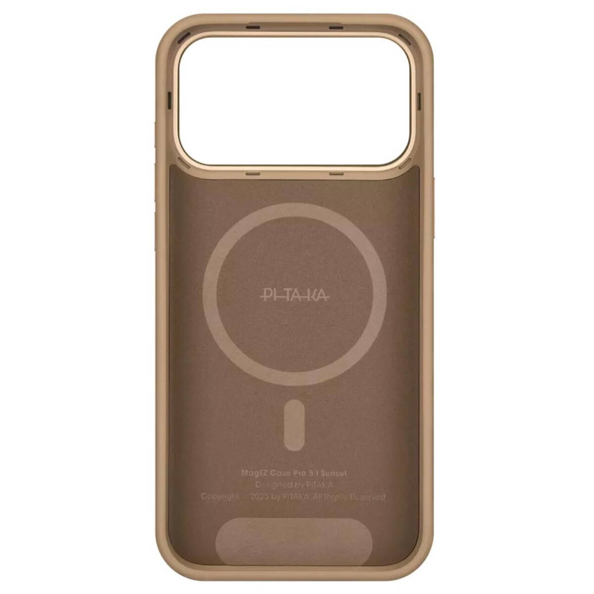 Carcasa Pitaka Aramid UltraGuard Sunset compatibila cu iPhone 17 Pro, Portocaliu