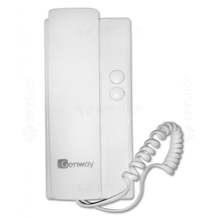 Interfon de interior Genway WL03NIFC, reglaj sunet On/Off