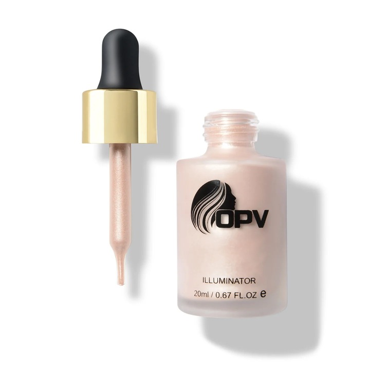 OPV Beauty folyékony highlighter, In Snow Flake árnyalat, 20 ml