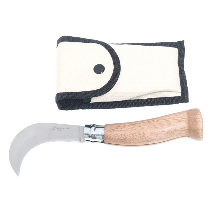 Briceag gradinarit, Altoit, recoltare, 8.4cm, cu Girolock si Teaca Inox Extremena 01560