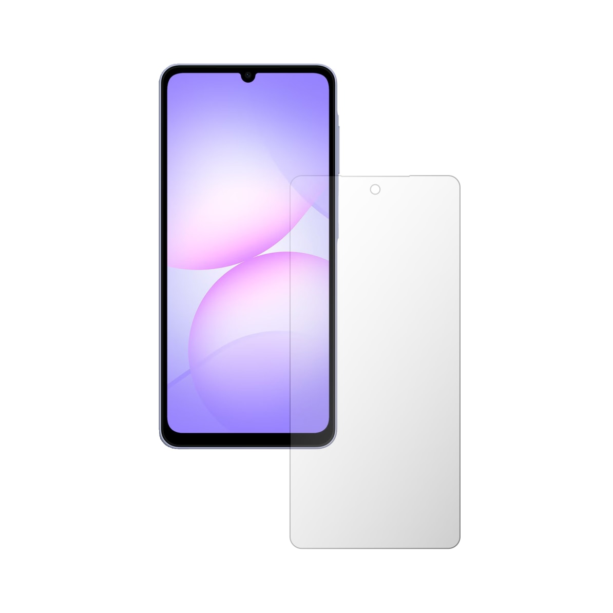 Folie Protectie Ecran Folie24, pentru Samsung Galaxy A07, 1X Ultra-Clear cu Acoperire Totala Full-Display, Adeziva, Flexibila cu Auto Regenerare