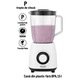 Blender Adler 1000W – Puternic si versatil, ideal pentru smoothie-uri sanatoase, shake-uri proteice si supe creme, 4 trepte de viteza, functie Pulse, cana mare 1.5L fara BPA