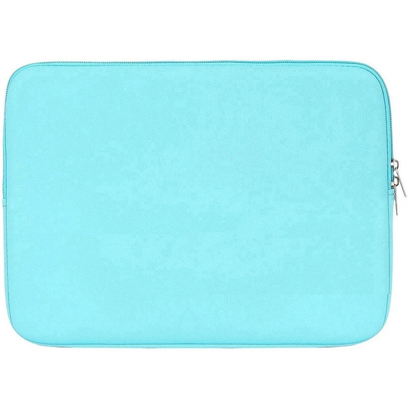 Etui laptop 13-14 inch, verde, material poliester, dimensiuni 32,5x23x1,8cm