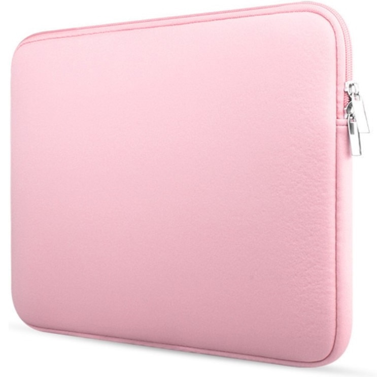 Etui laptop 13-14 inch, rozpink, material poliester, dimensiuni 32,5x23x1,8 cm, set accesorii