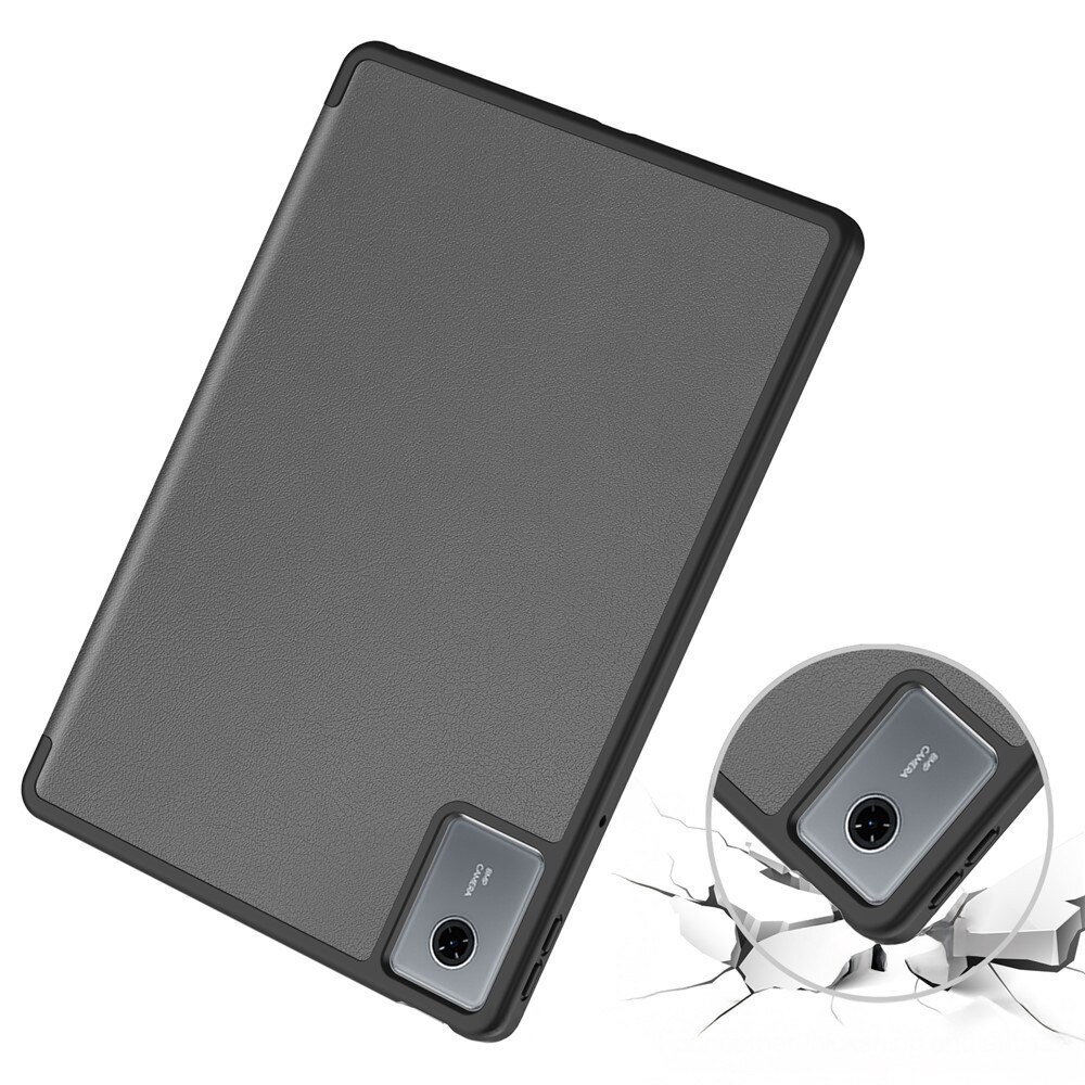 Husa tableta, ERBORD, pentru Lenovo Idea Tab 11", gri, protectie 360, functie suport