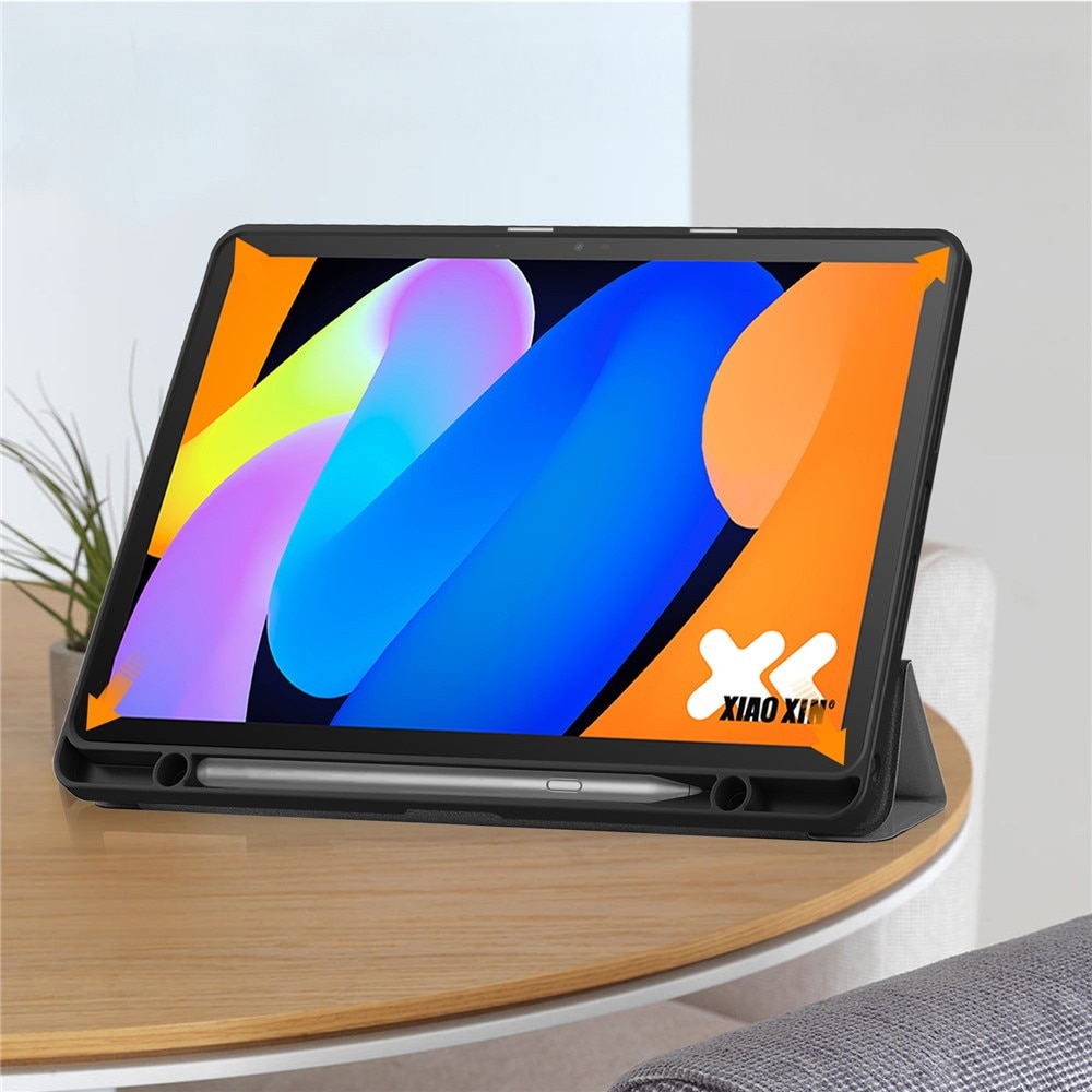 Husa tableta, ERBORD, pentru Lenovo Idea Tab 11", gri, protectie 360, functie suport