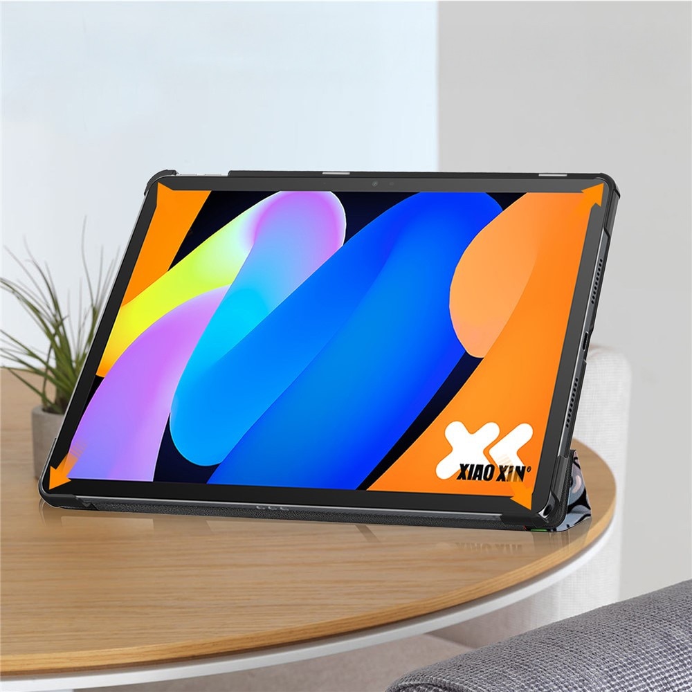 Husa tableta XGSM Smartcase pentru Lenovo Idea Tab 11", functie suport, protectie anti-zgarieturi, Graffiti, 11"