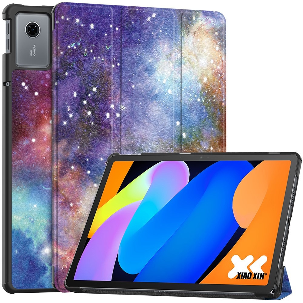 Husa tableta XGSM pentru Lenovo Idea Tab 11" 2025 TB336FU TB336ZU, Smartcase, functie suport, design Galaxy