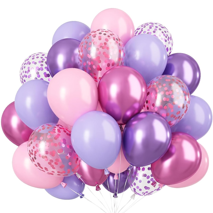 90 db-os latex lufi készlet, 12 hüvelykes, többszínű latex lufi, kiváló minőségű lufi, gyerek születésnapi lufi, alkalmas parti dekorációra, farsangra, karácsonyra stb., többszínű