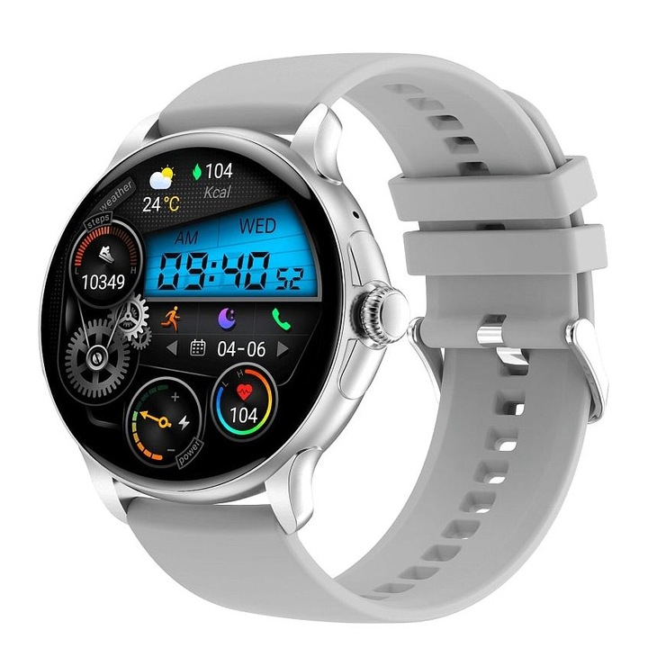 Смартчасовник Valdus VS15 PRO, AMOLED, сив, унисекс