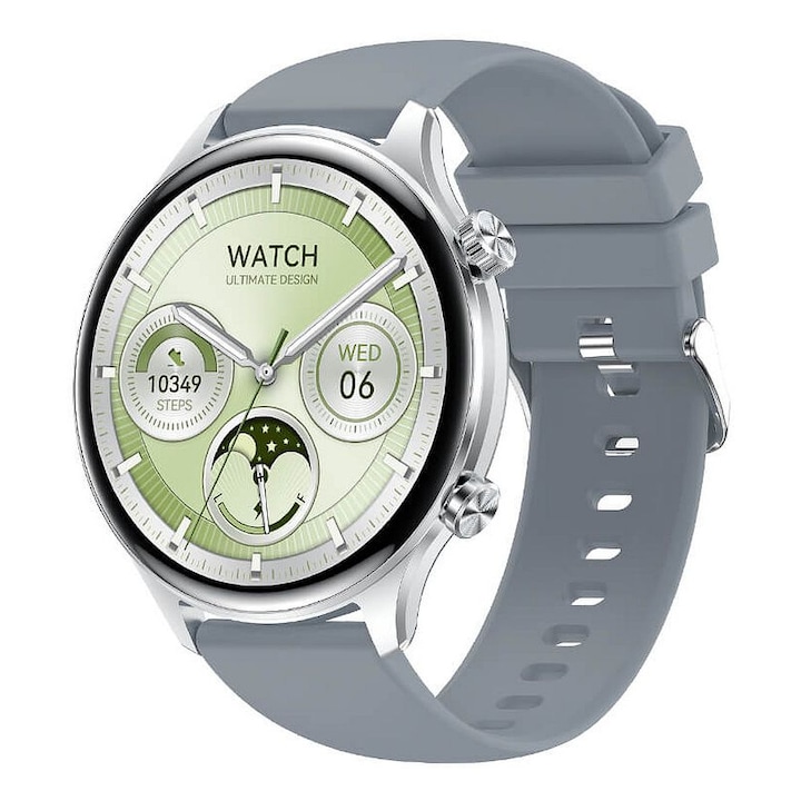 Смартчасовник Valdus VS63 PRO, сив, 1.4" AMOLED, мониторинг на здравето