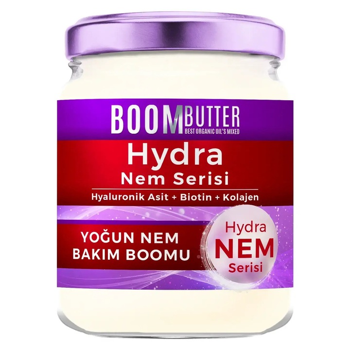 Masca Hidratare Intensa pentru Par Deteriorat Boom Butter