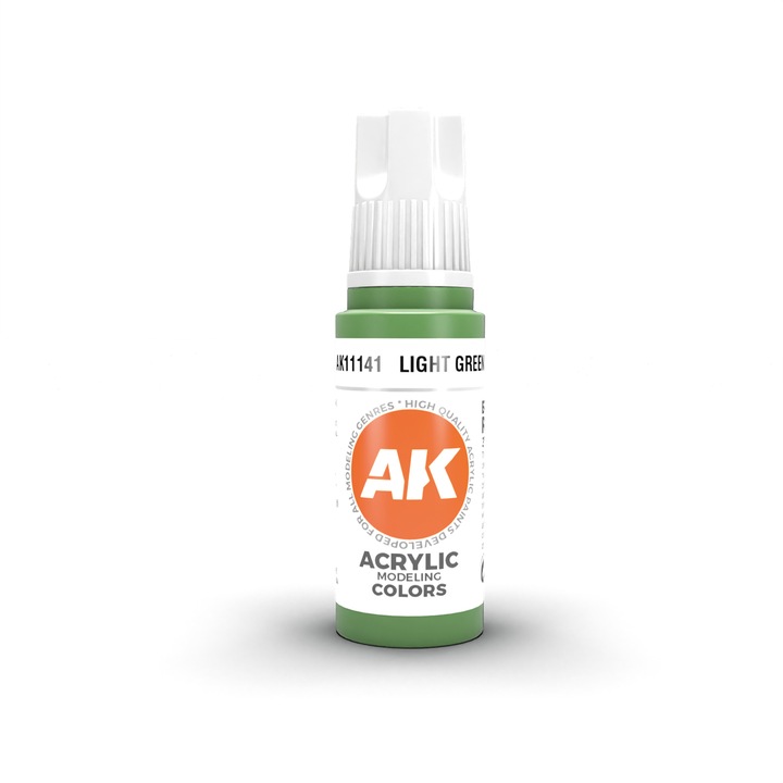 AK11141 Világoszöld 3Gen Akrilfesték, AK Interactive, 17 ml