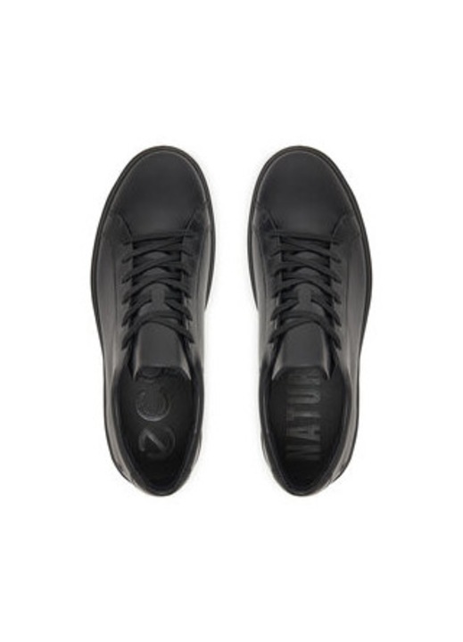 Tenisi barbati 305538161, Ecco, Piele naturala, Negru