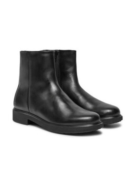 Ghete dama Ecco, piele naturala, negru, 39 EU