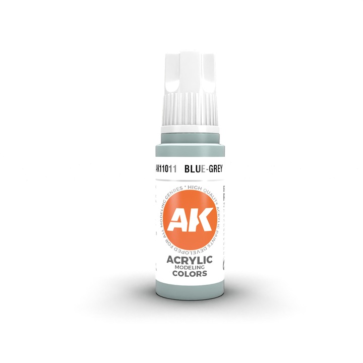 Боя AK11011 Синьо-сив, Акрили 3-то поколение, AK Interactive, 17 мл