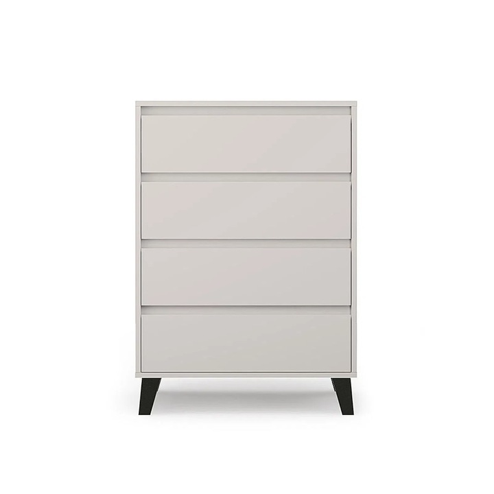 Comoda Expomob BORG, 4 sertare, dimensiune 70x38,8x99,4 cm, culoare casmir