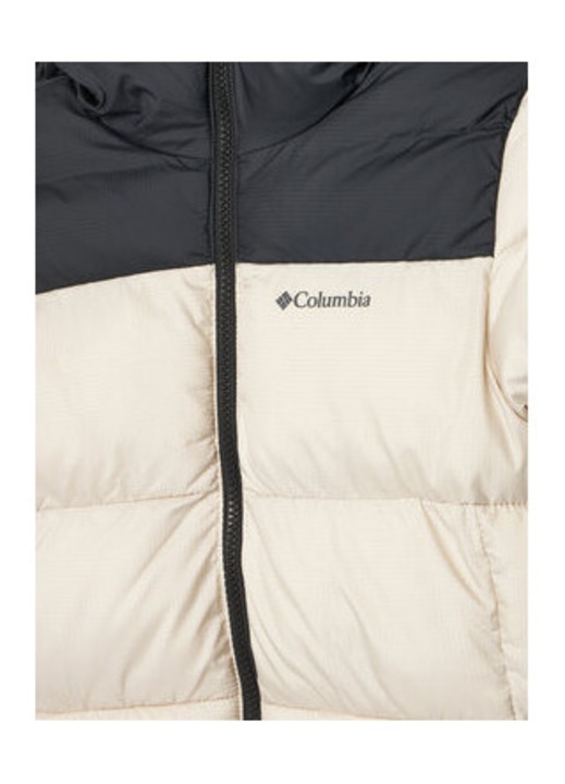 Geaca de iarna unisex 305266484, Columbia, Sintetic, Crem/Negru, S INTL