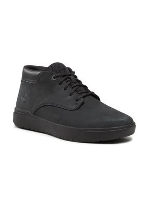 Ghete barbati Timberland Seneca Bay Mid, piele naturala, negru, talpa cauciuc