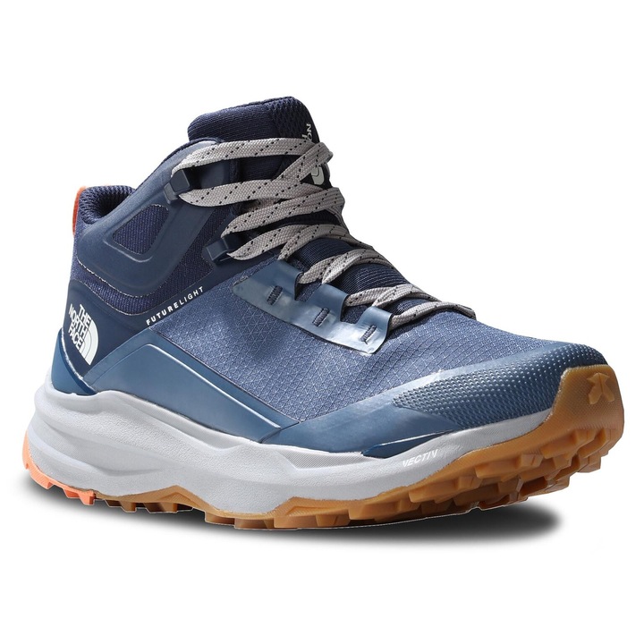 Ghete trekking dama, The North Face, textil, bleumarin, 36.5 EU