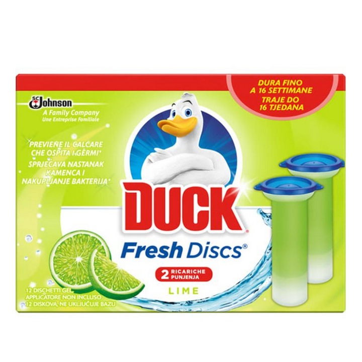Discs Fresh Twin Lime Zest Duck Rezerva 2x36ml
