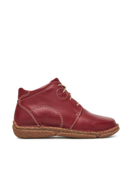 Botine dama, Josef Seibel, din piele naturala, rosu