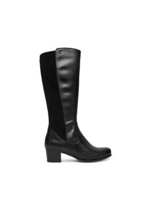 Elegans Caprice csizma noknek, Fekete