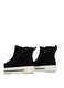 Ghete dama pana la glezna, Caprice, 305256980, piele naturala, negru, 40.5 EU