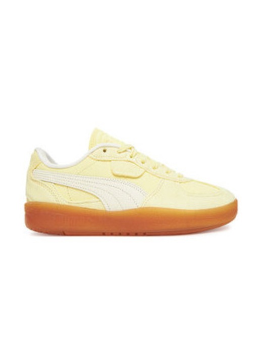 Дамски кецове 305146793, Puma, Естествена кожа, Жълт