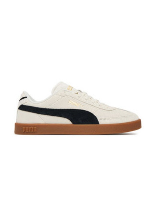 Tenisi dama 305147561, Puma, Piele naturala, Alb