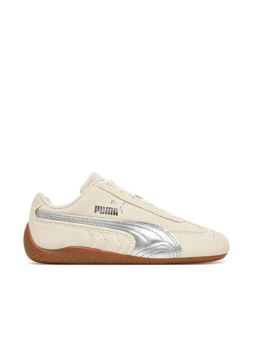 Tenisi unisex, Puma, crem, piele naturala