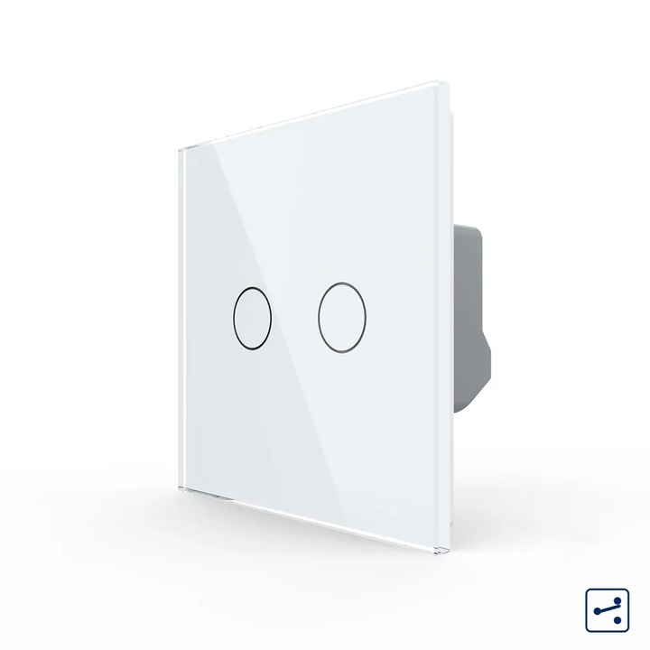 Dupla Váltó / Kereszt Érintős Kapcsoló LIVOLO