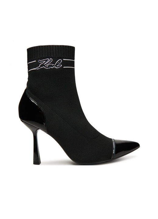 Botine pentru femei, Karl Lagerfeld, 305614148, material textil