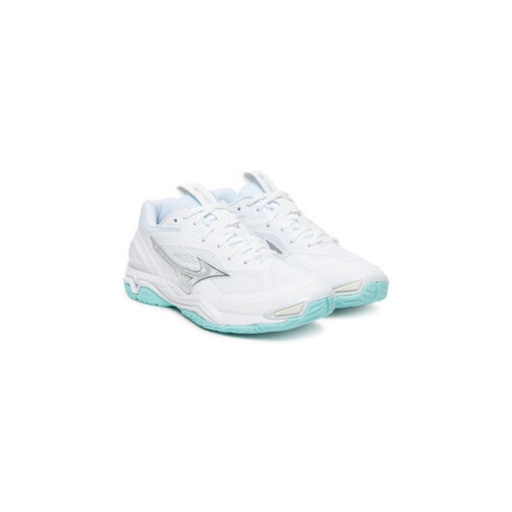 Pantofi sport dama, Mizuno, piele ecologica - 65421, Alb
