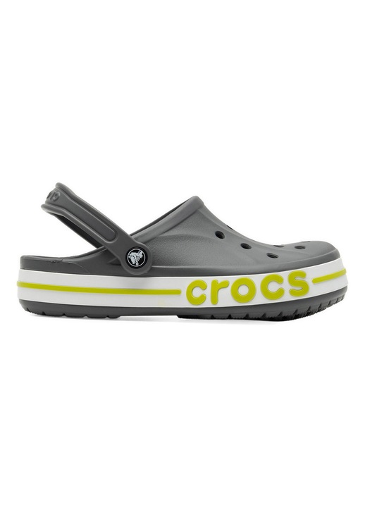 Мъжки чехли, Crocs, синтетичен материал, Сив