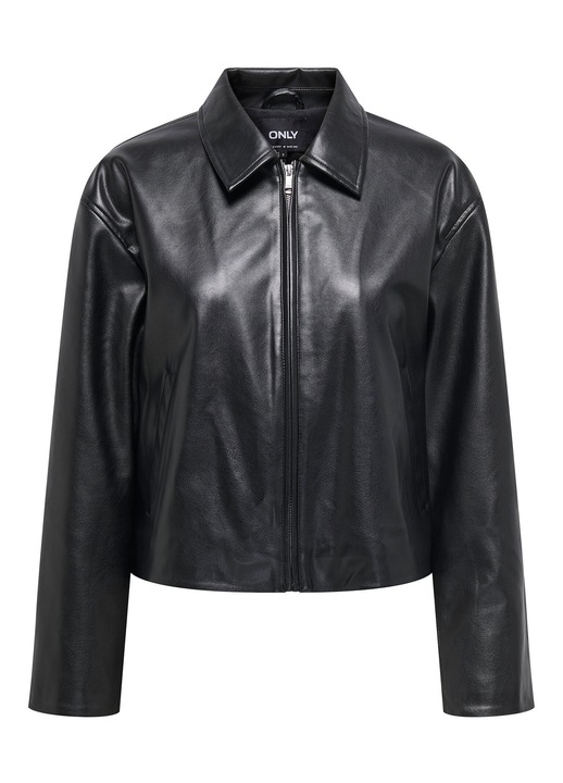 Geaca dama, Dama, Only, Negru, Piele ecologica, Negru