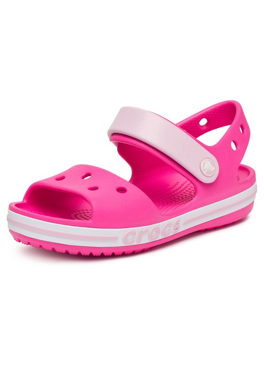 Sandale copii, Crocs, rAllL, roz, sintetic, 33-34 EU
