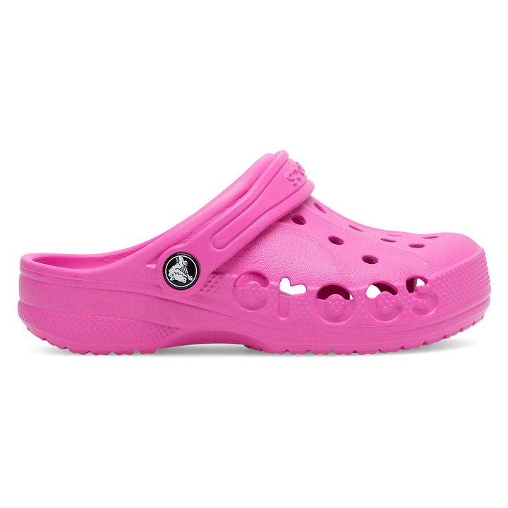 Papuci fete 5905588744450, Crocs, Roz, Sintetic, 29-31 EU