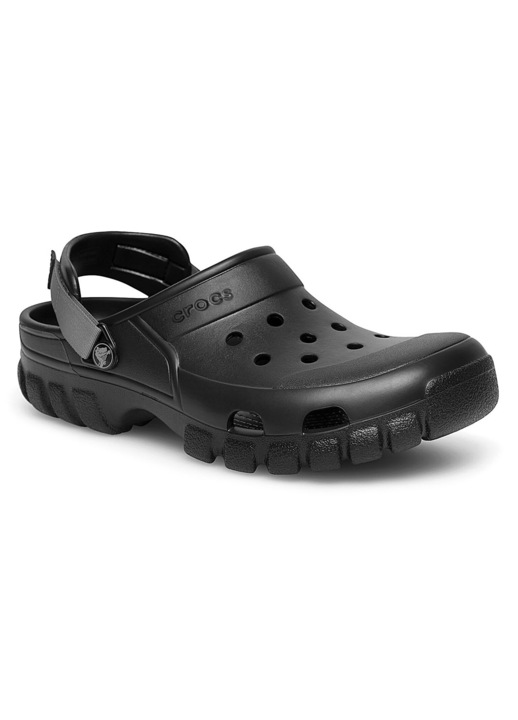 Slapi barbatesti, Crocs, negru, sintetic, design ergonomic, 41-42 EU