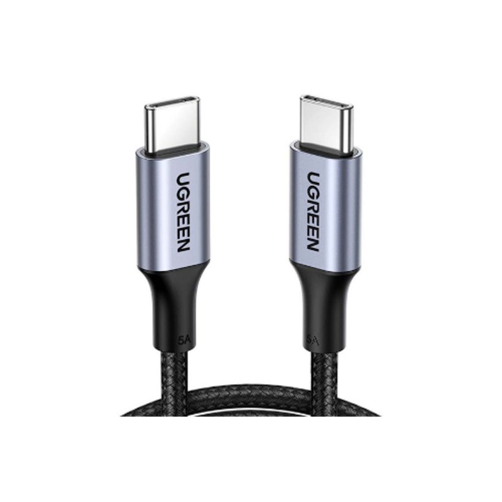 Cablu Date UGREEN USB-C Aluminiu Braided 2m Negru