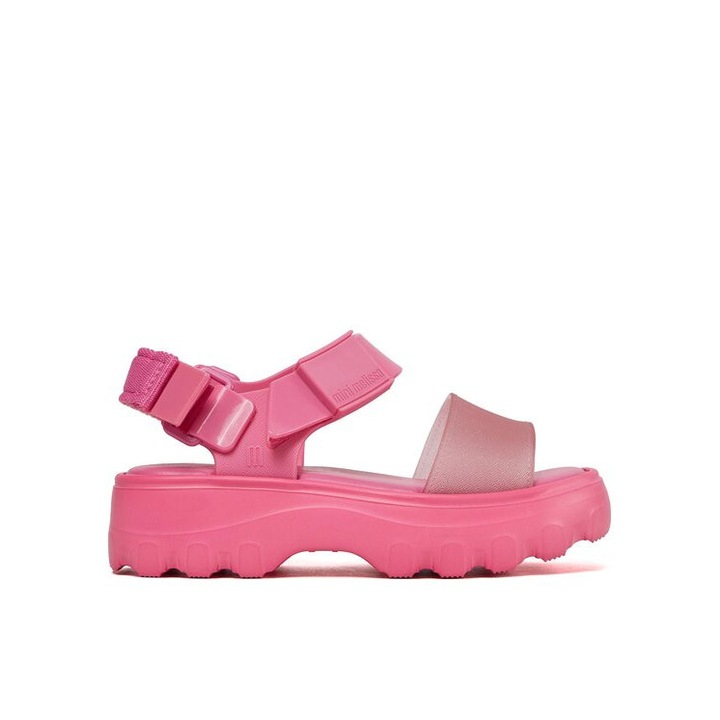 Sandale copii, Melissa, Kick Off, confort sporit, roz, material Mel-Flex