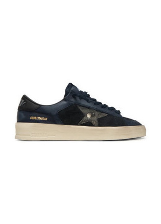 Tenisi barbatesti, Golden Goose, piele naturala, bleumarin, 46 EU