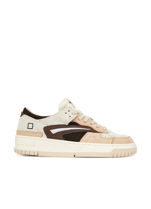 Tenisi dama D.A.T.E, Piele naturala, Bej