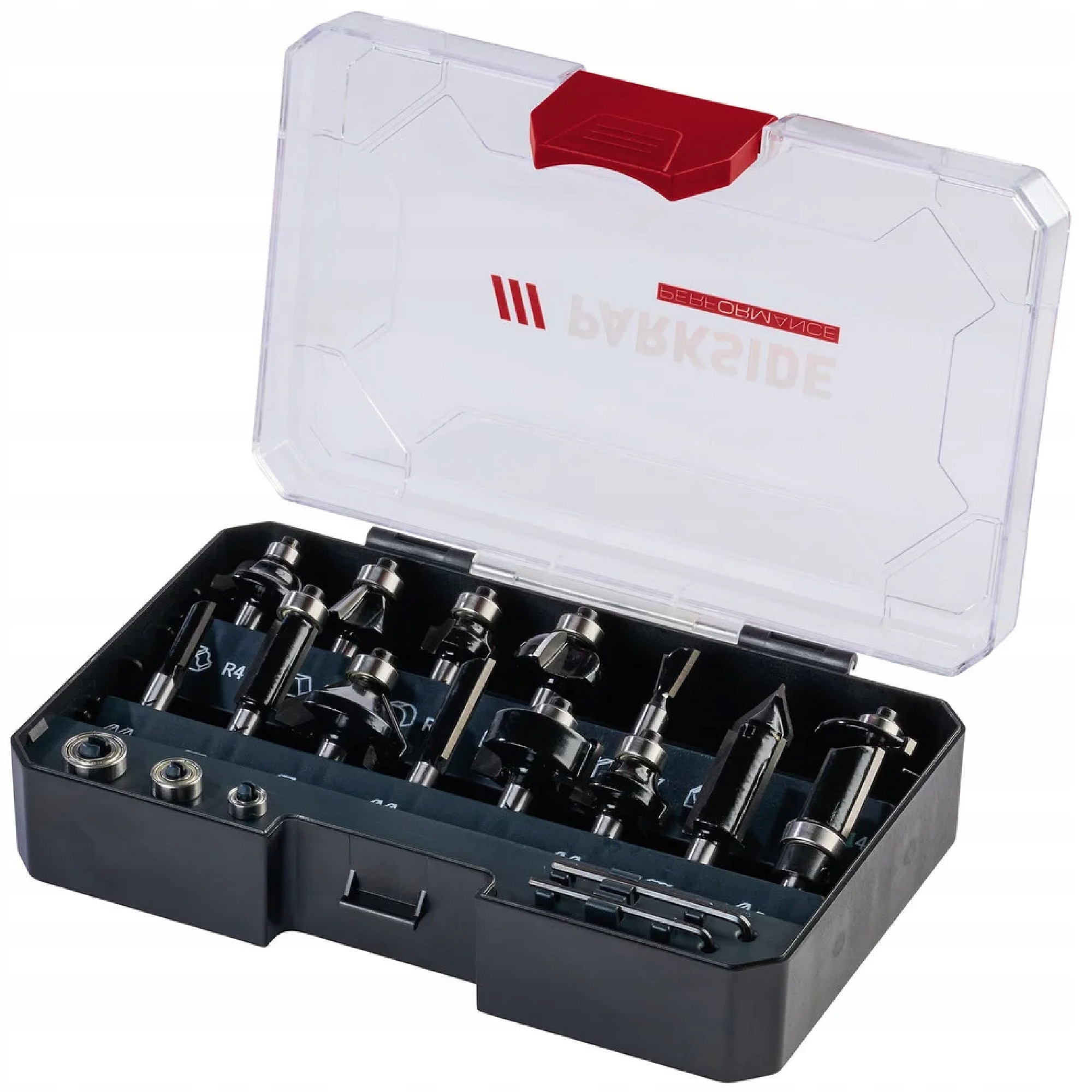 Set freze Parkside, 15 piese, otel, 20,8x13,5x5,7cm - eMAG.ro