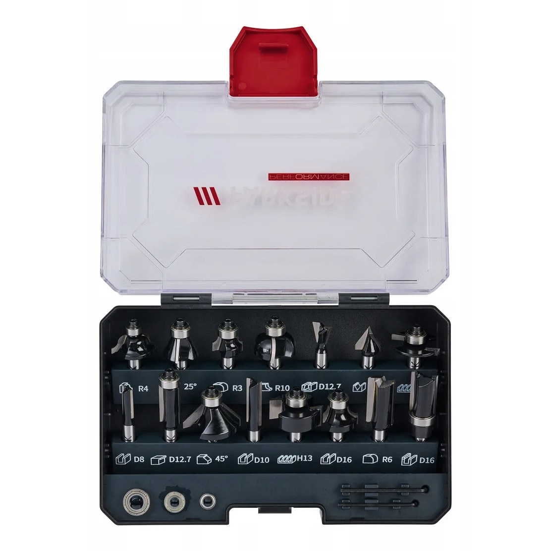 Set freze Parkside, 15 piese, otel, 20,8x13,5x5,7cm - eMAG.ro