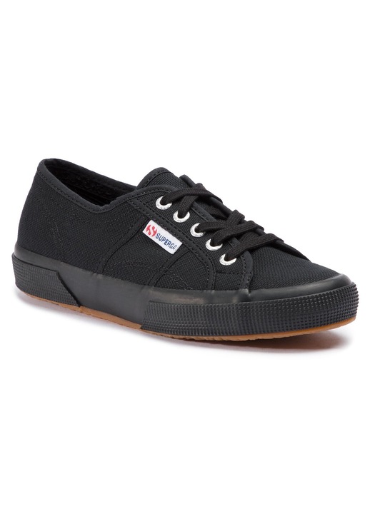 Tenisi dama 201085547, Superga, Textil, Negru, 39.5 EU